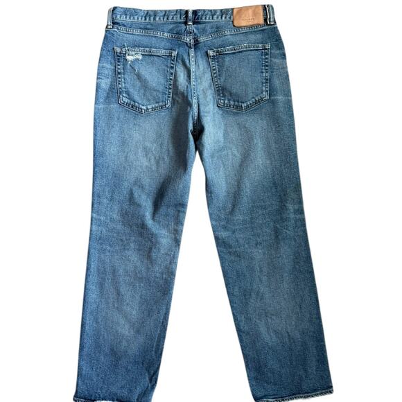 Moussy Vintage Pierson Straight Button Fly Medium Wash Jeans Blue Size 29‎ - Picture 6 of 12